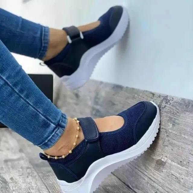 Ladies New Fashion Sneakers Platform Sandals