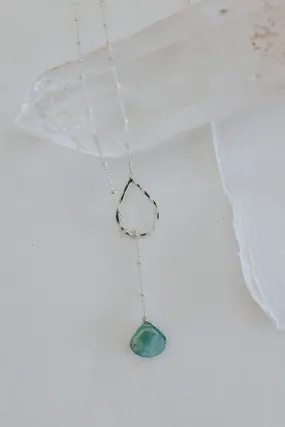 Lariat Necklace - Grandidierite