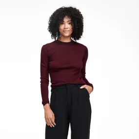 Lightweight Mockneck Sweater