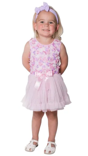 Little Girl's Butterflies Tutu Dress