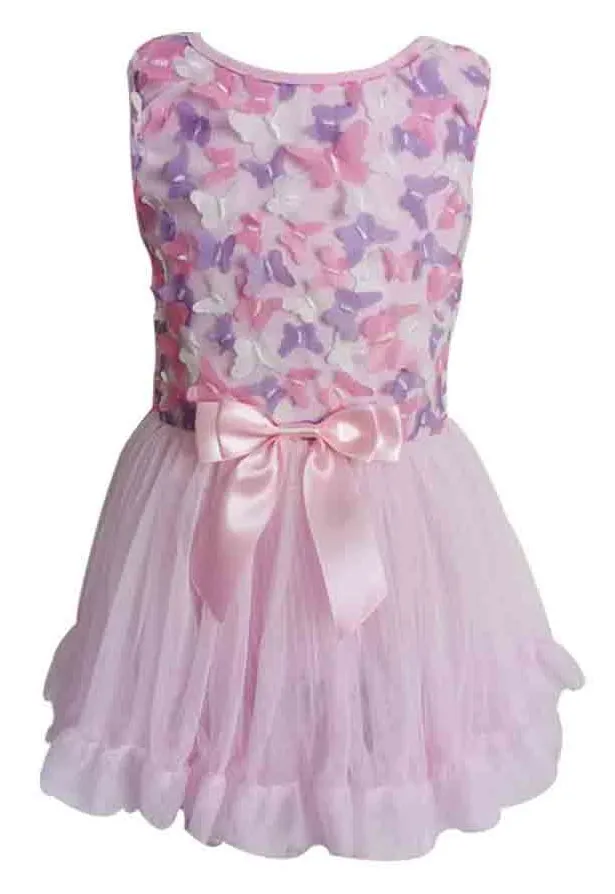 Little Girl's Butterflies Tutu Dress