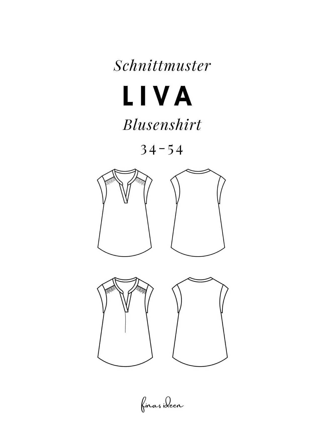 Liva- Blusenshirt