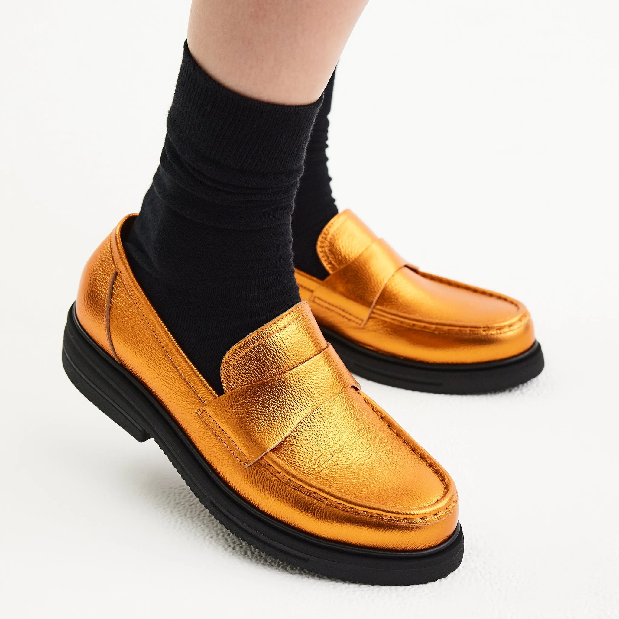 Loafer Rise Orange Foil