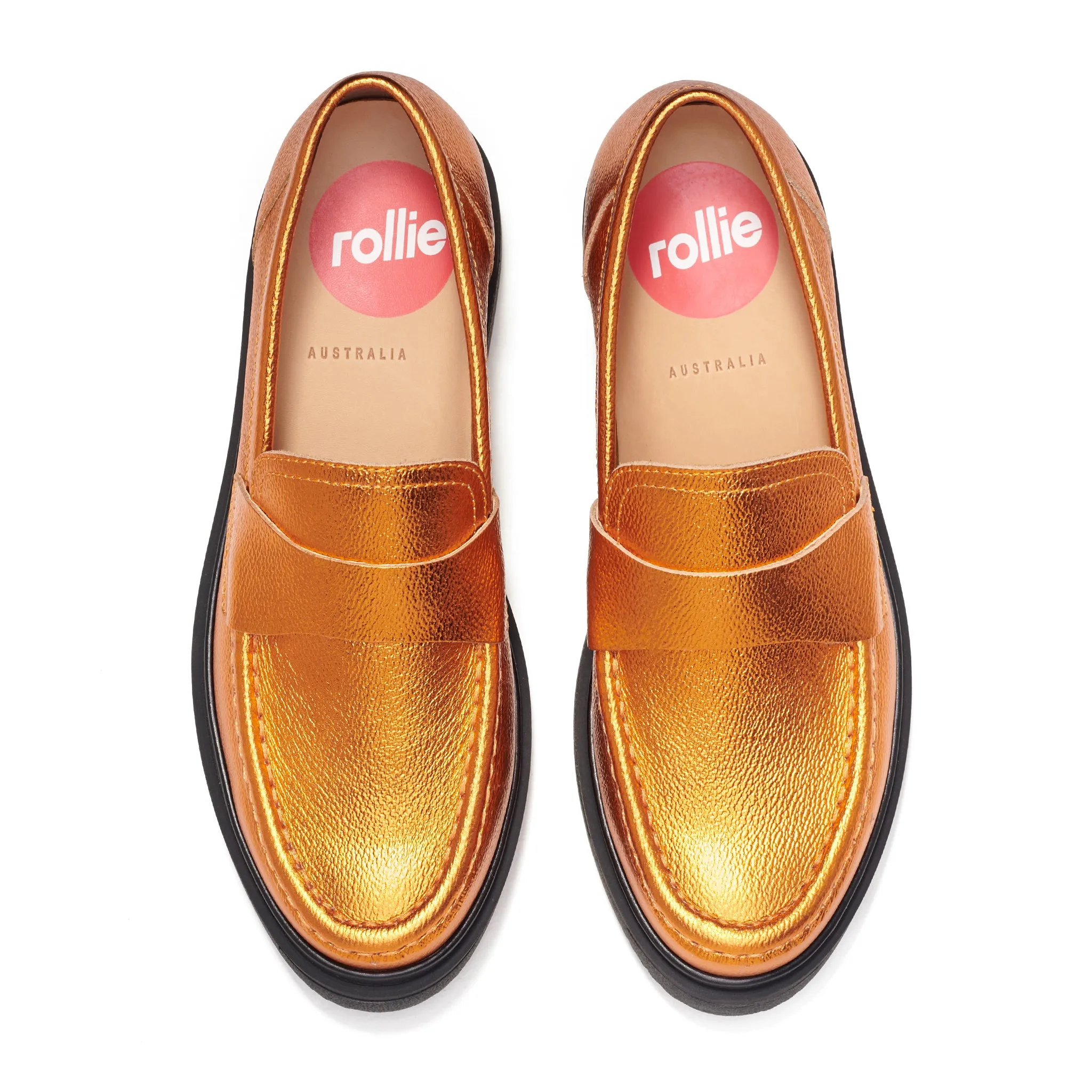 Loafer Rise Orange Foil