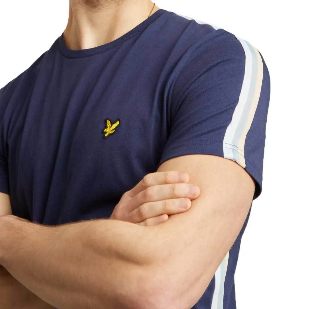 Lyle And Scott Men's Side Stripe T-Shirt - Navy TS1018V