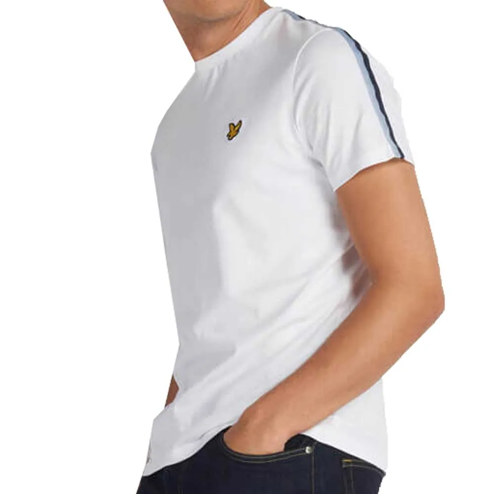 Lyle And Scott Taped T-Shirt - White TS1235V