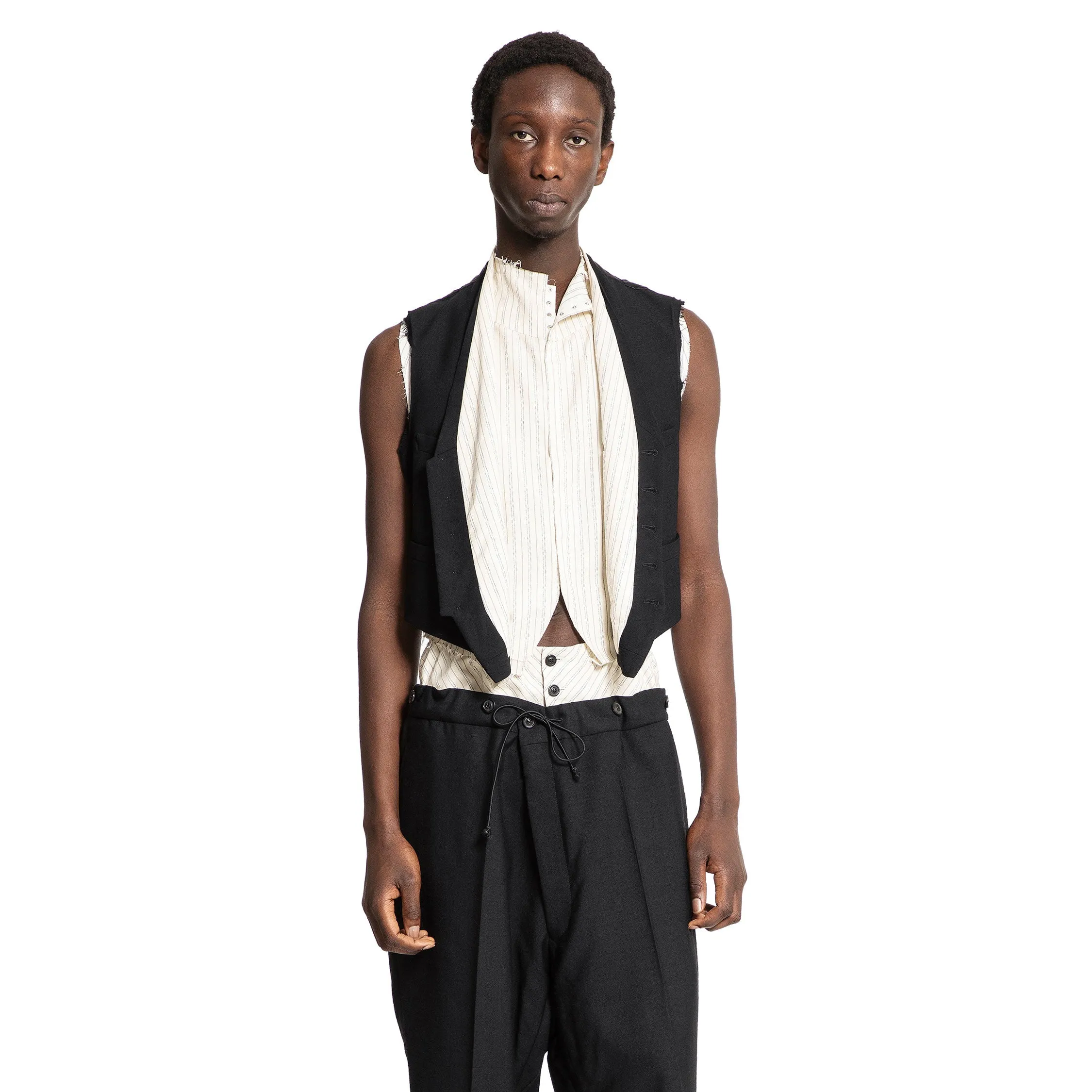 MAISON MARGIELA MAN BLACK&WHITE VESTS