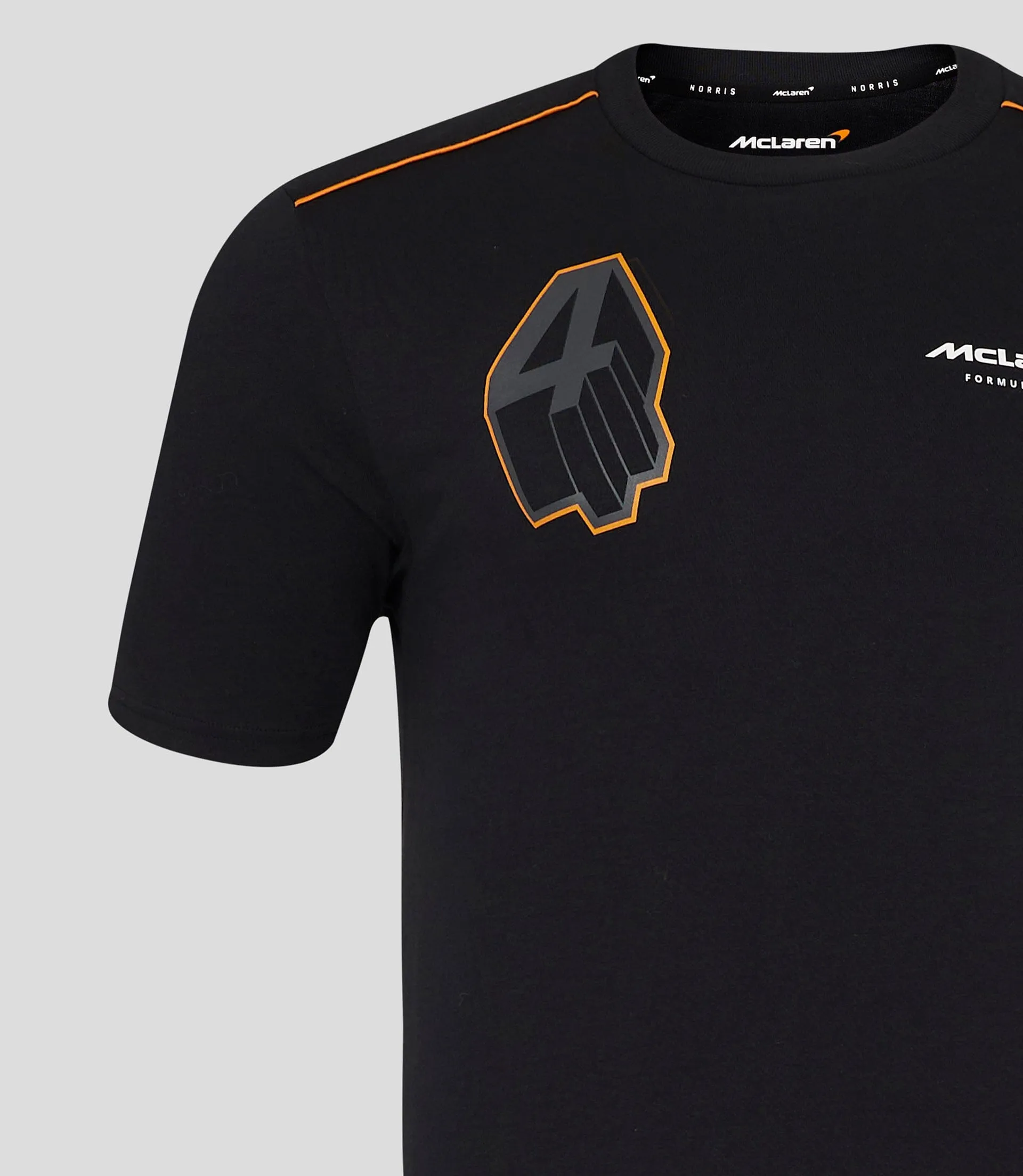 McLaren F1 Lando Norris Core Driver T-Shirt - Anthracite/White