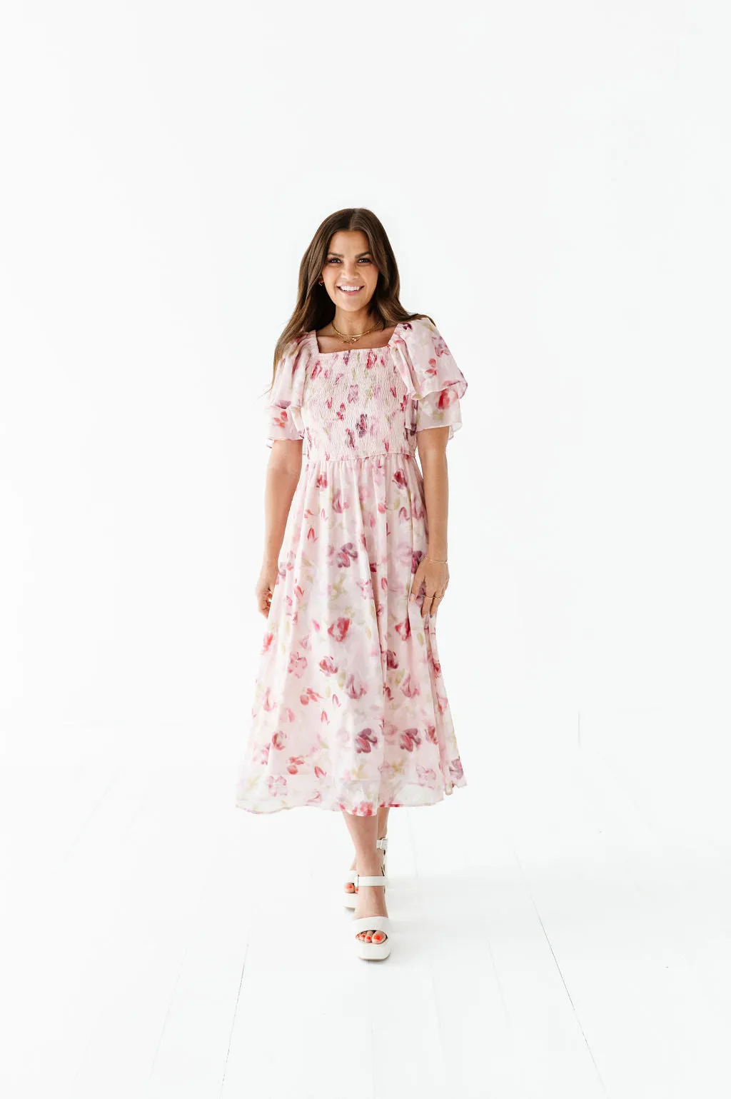 Melrose Smocked Dress