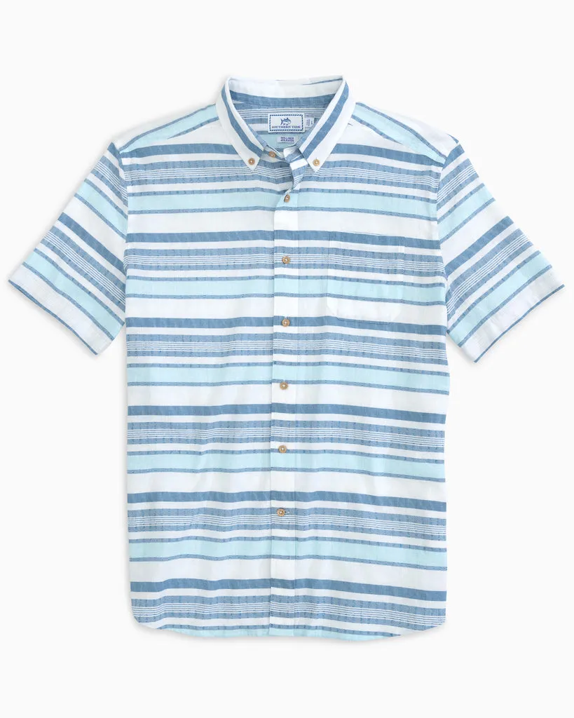 Men's Stonehill Stripe Short Sleeve Button Down