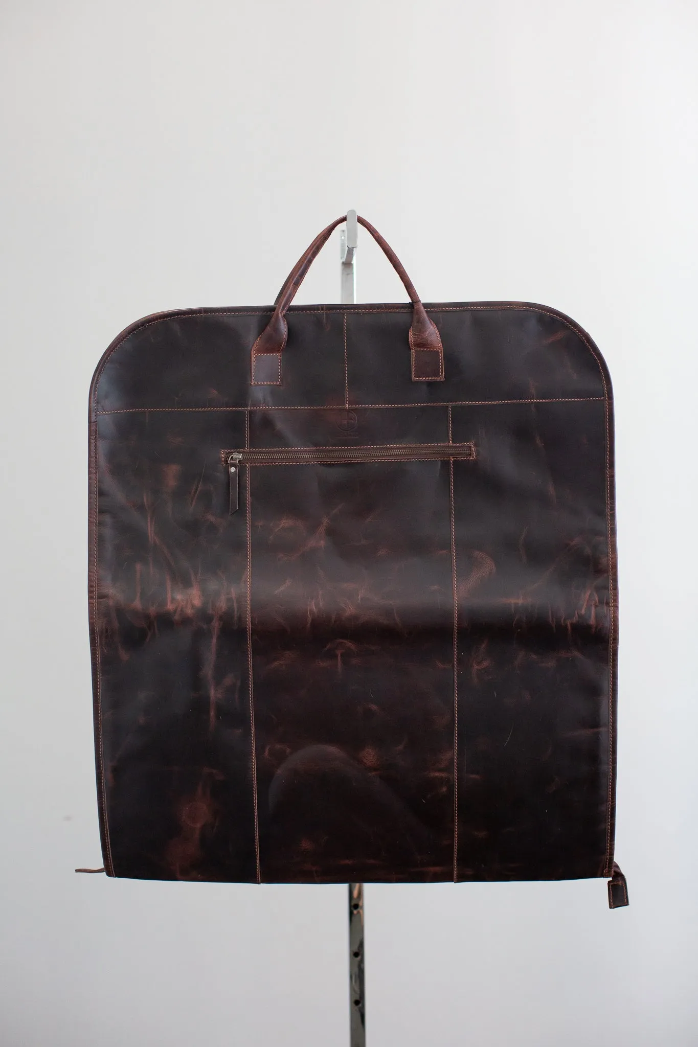 Michelle Leather Garment Bag