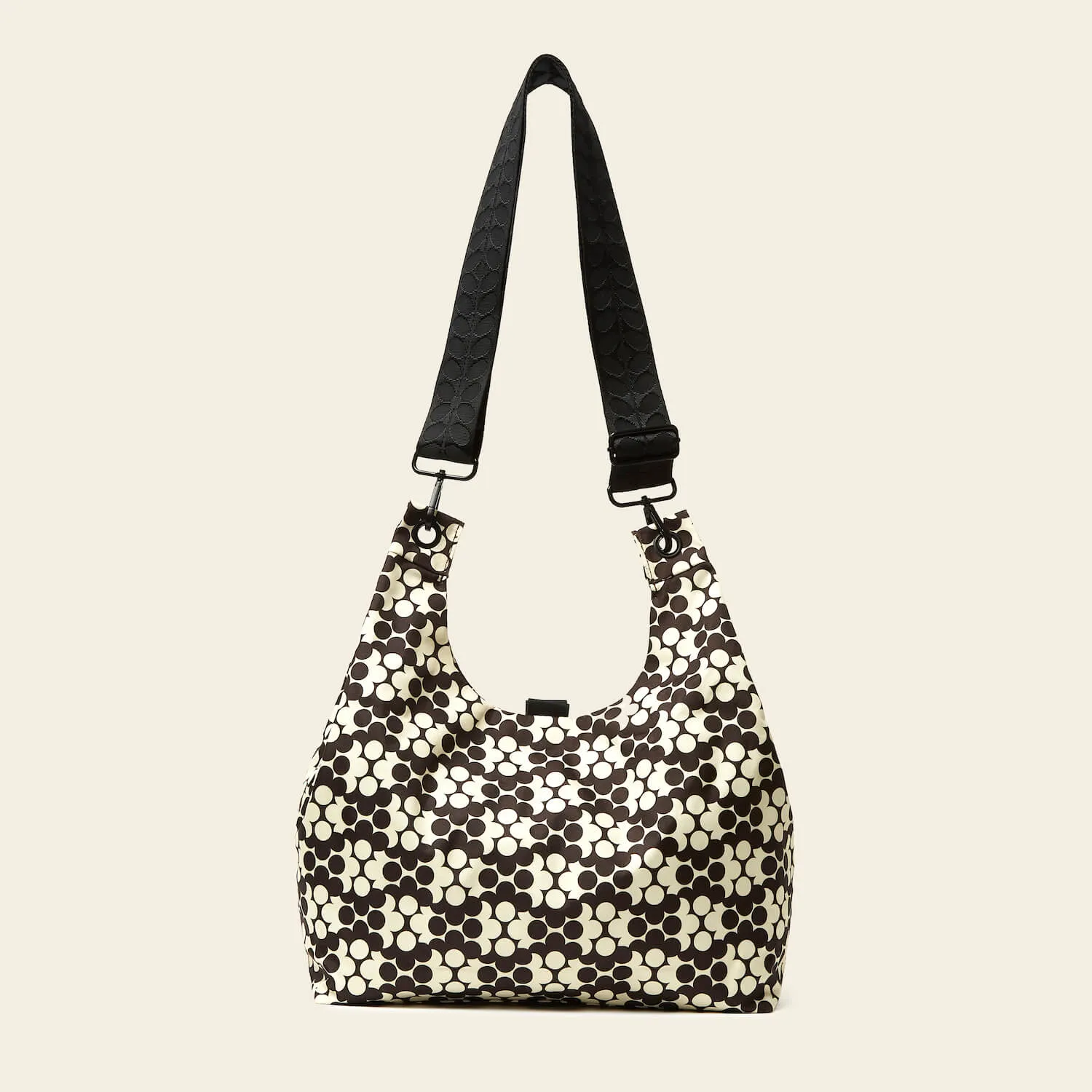 Midi Crossbody - Puzzle Flower Porcini