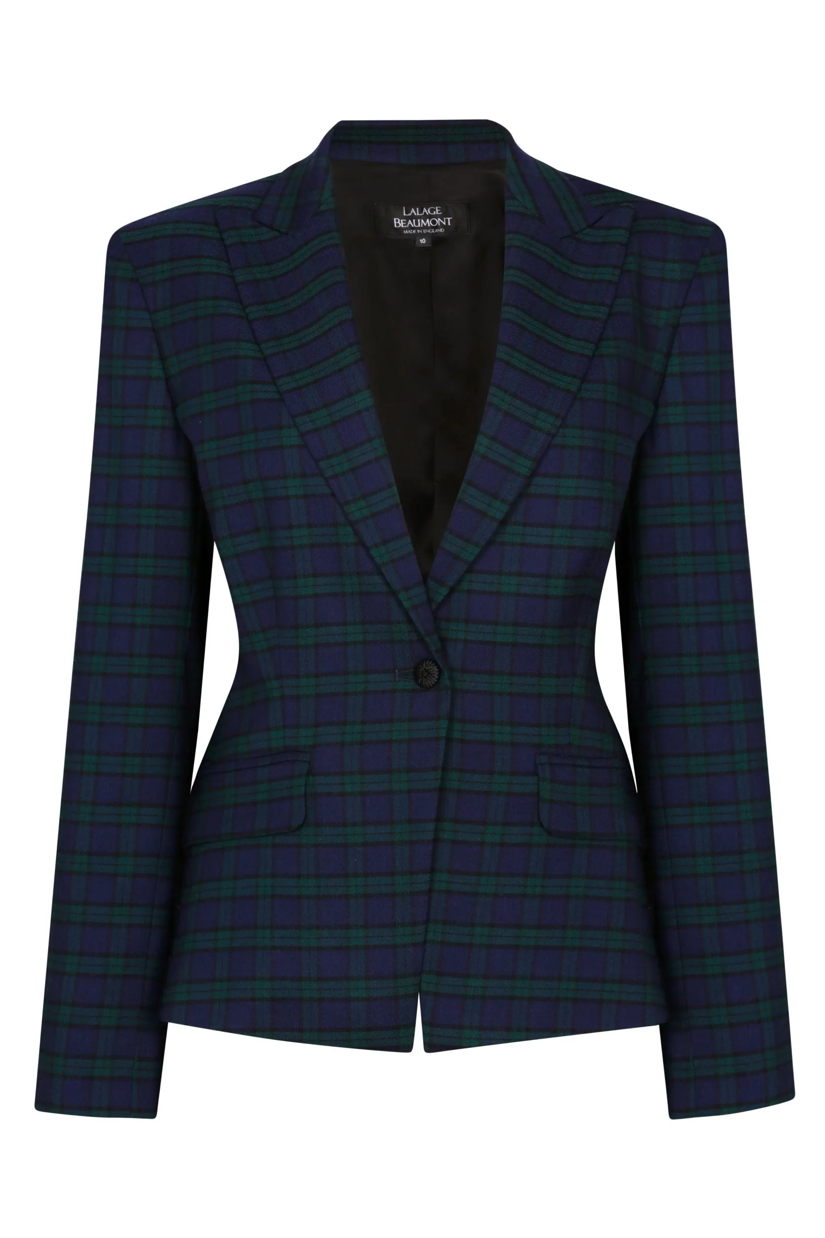 Mini Black Watch Tartan Jacket - Inez