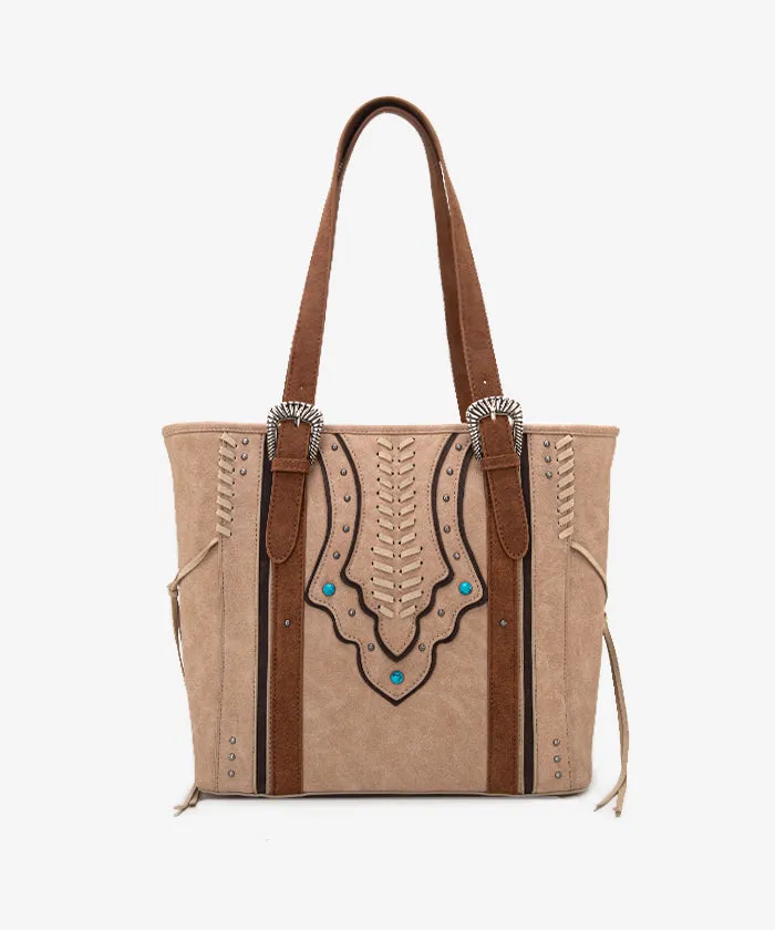 Montana West Whip stitch Concealed Carry Tote