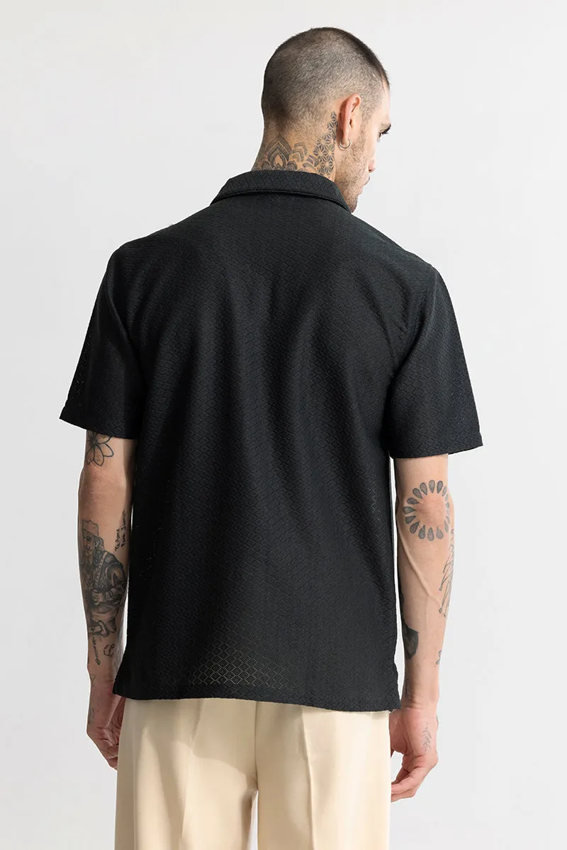 Nector Black Hakoba Shirt