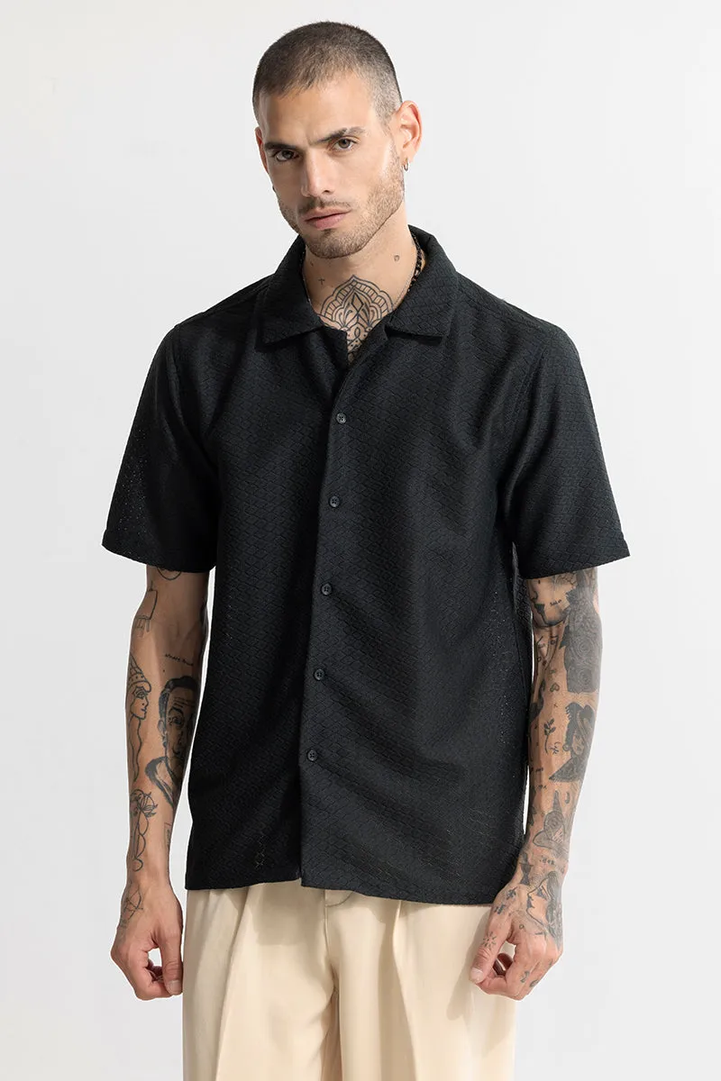 Nector Black Hakoba Shirt