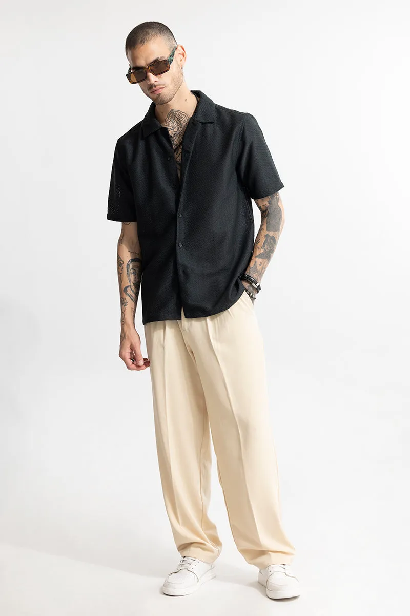 Nector Black Hakoba Shirt