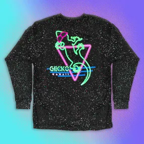 Neon Nightclub Glow-In-The-Dark Retro Splatter