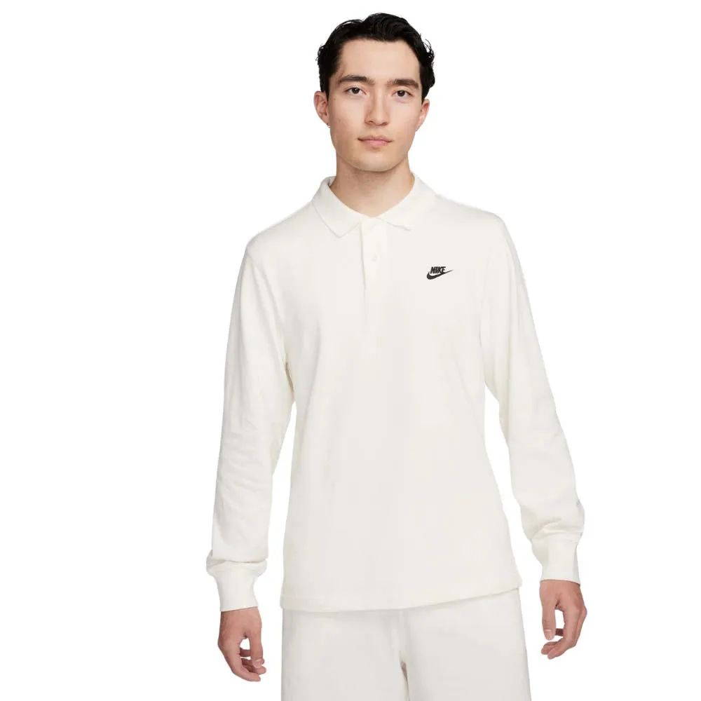 Nike Men's Club Long-Sleeve Knit Polo