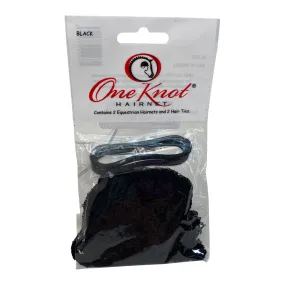 One Knot Hair Net in Black