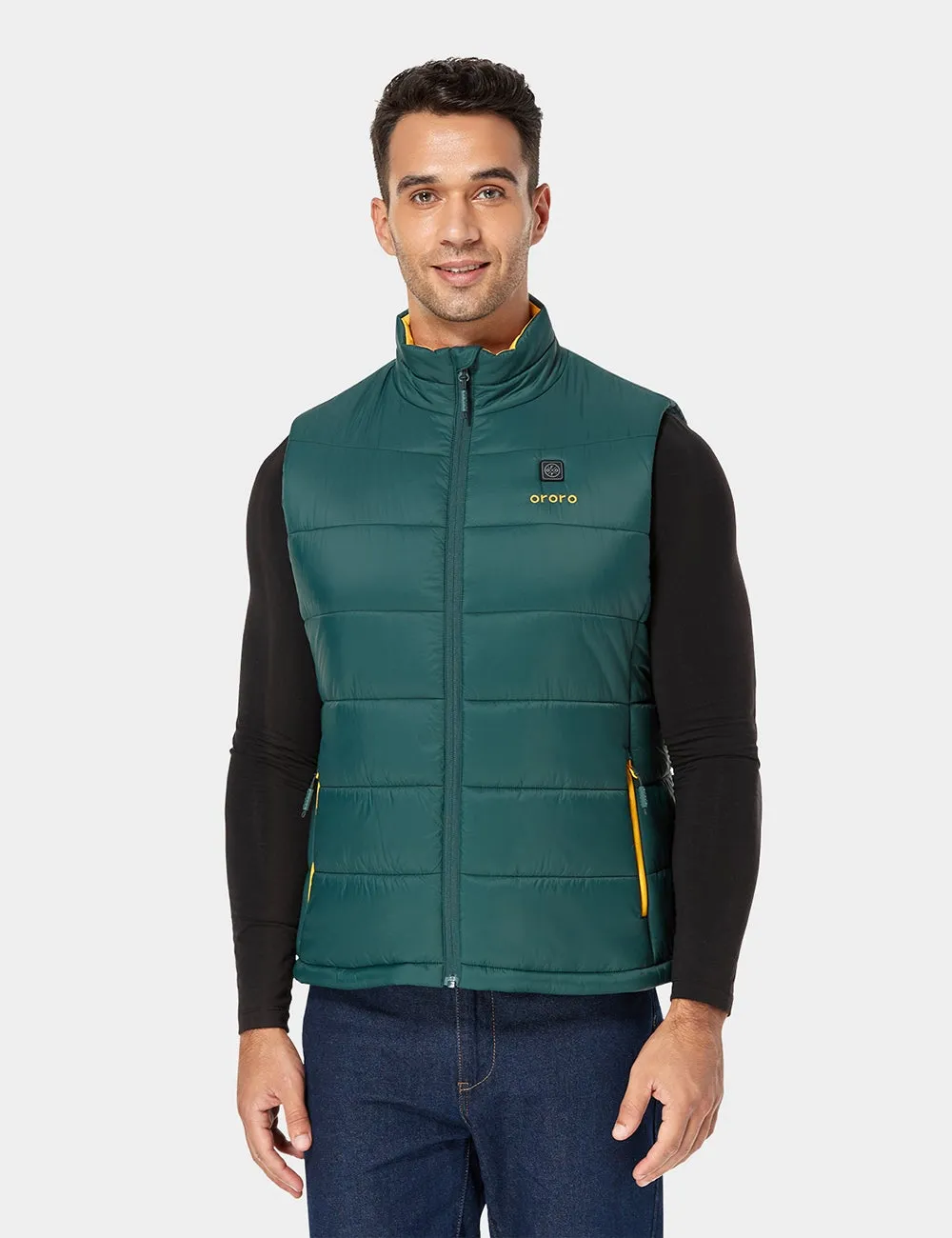 (Open-box) Men's Classic Heated Vest - Green with B19G Battery