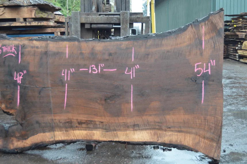 Oregon Black Walnut Slab 030321-05