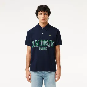 Original L.12.12 Lacoste Flocked Pique Polo Shirt