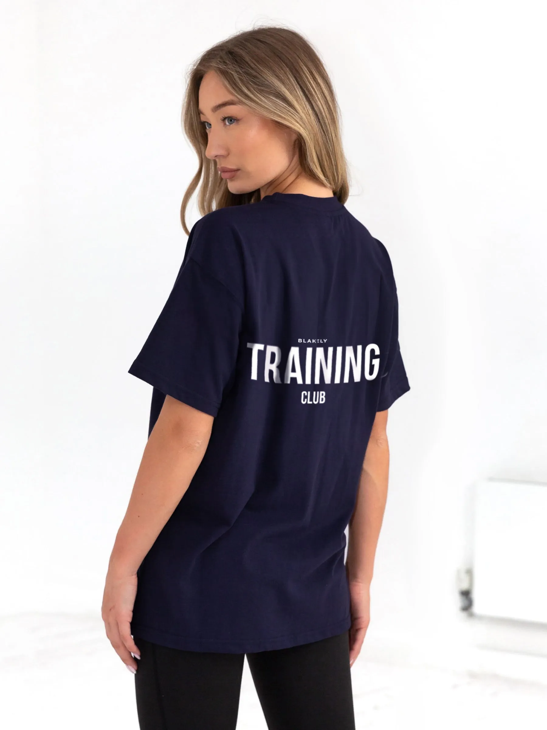 Oversized Training T-Shirt - Navy