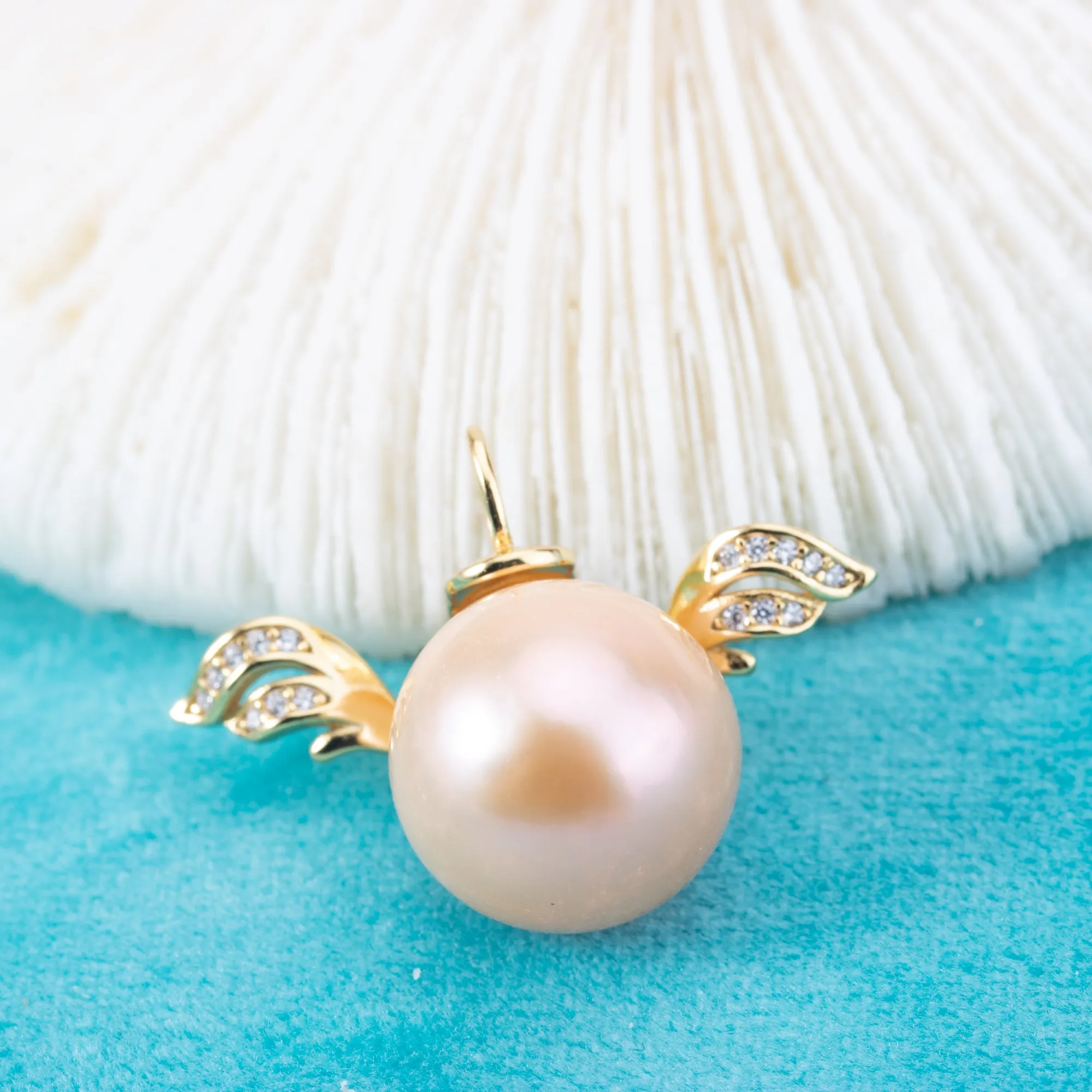 Pe010993 DIY 9-12mm Natural Freshwater pearl pendant accessory 925 sterling silver engagement jewelry necklace for women