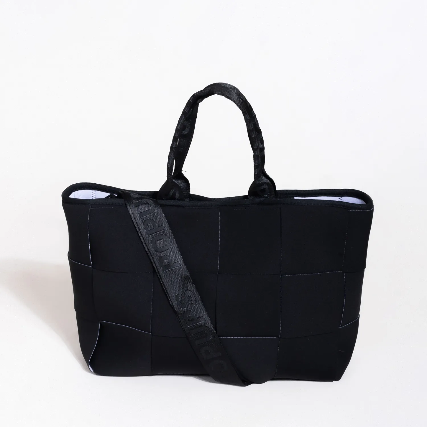 POUCH   ICON TOTE - BLACK