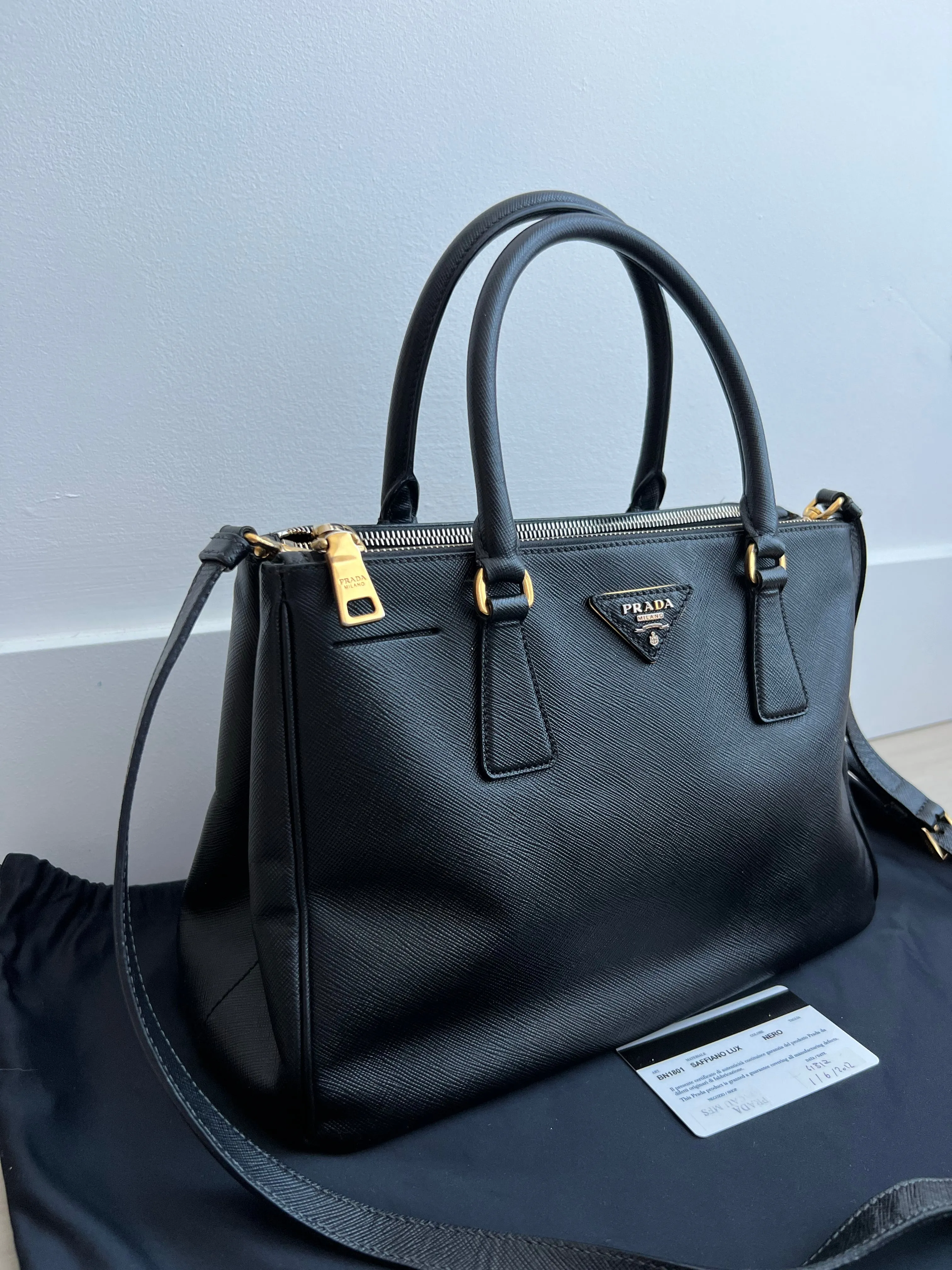 Prada Saffiano Galleria Bag