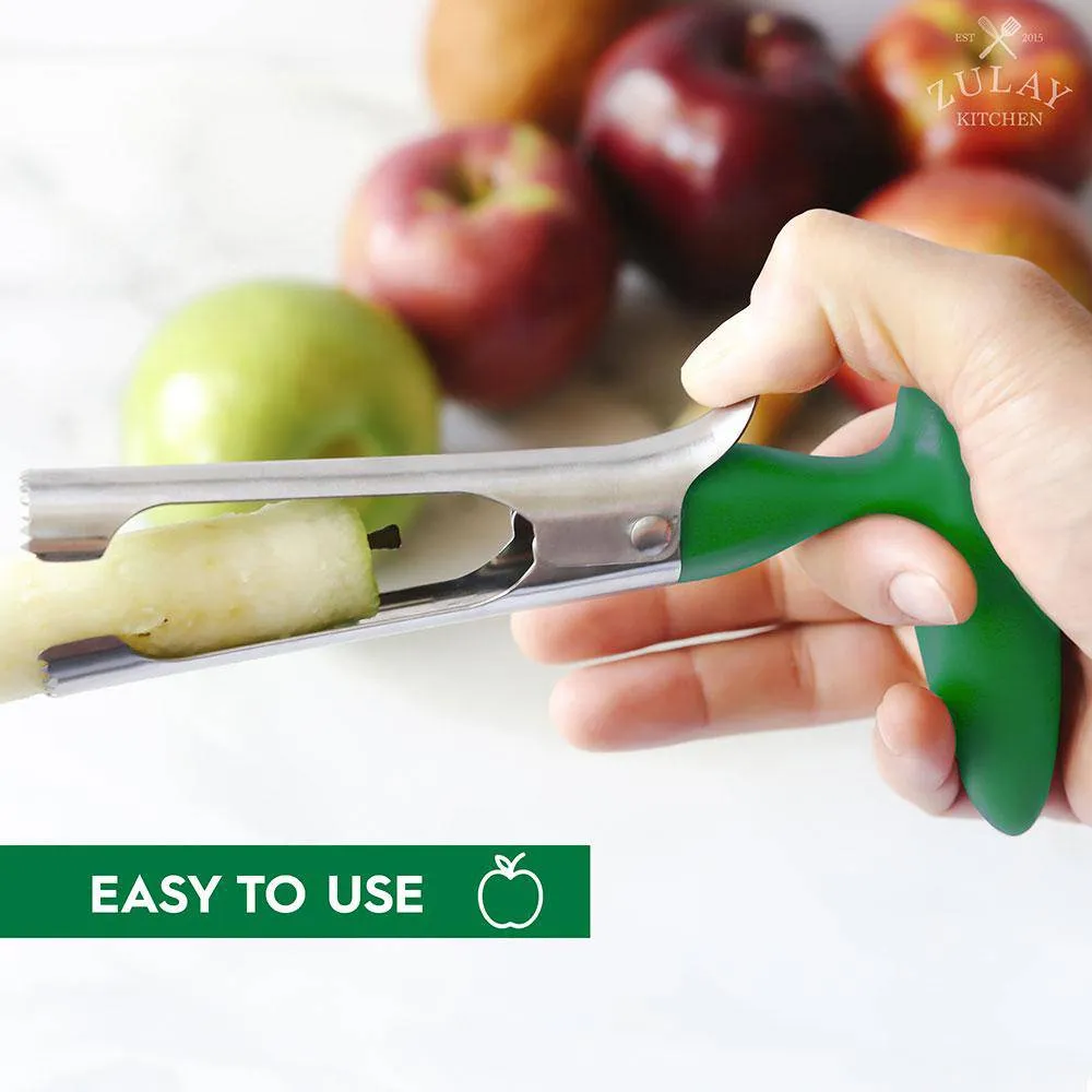 Premium Apple Corer - Easy to Use and Durable Stainless Steel