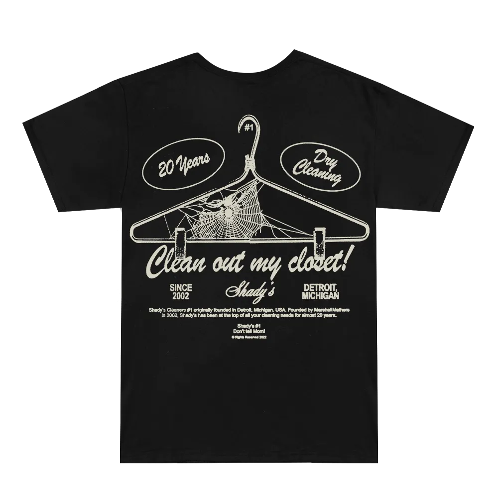 SHADY CLEANERS T-SHIRT (BLACK)