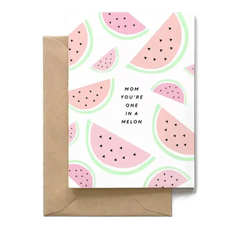 SPAGHETTI & MEATBALLS | One in a Melon Mother's Day Card