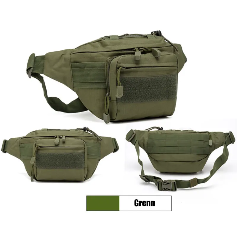 Sports Outdoor Camouflage Waist Portable Hiking Storage Bag