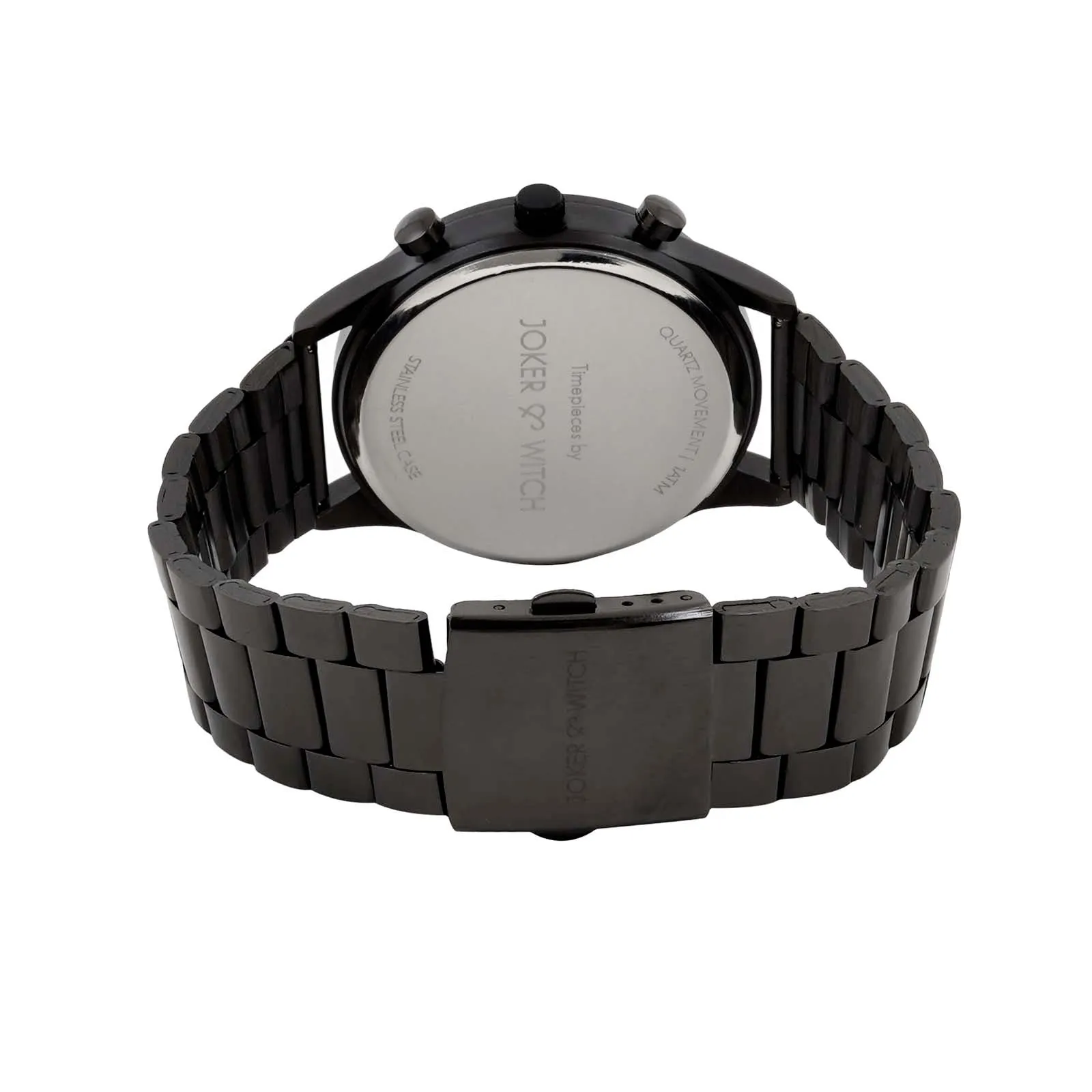 Tantor All Black Men's Watch Bracelet Stack