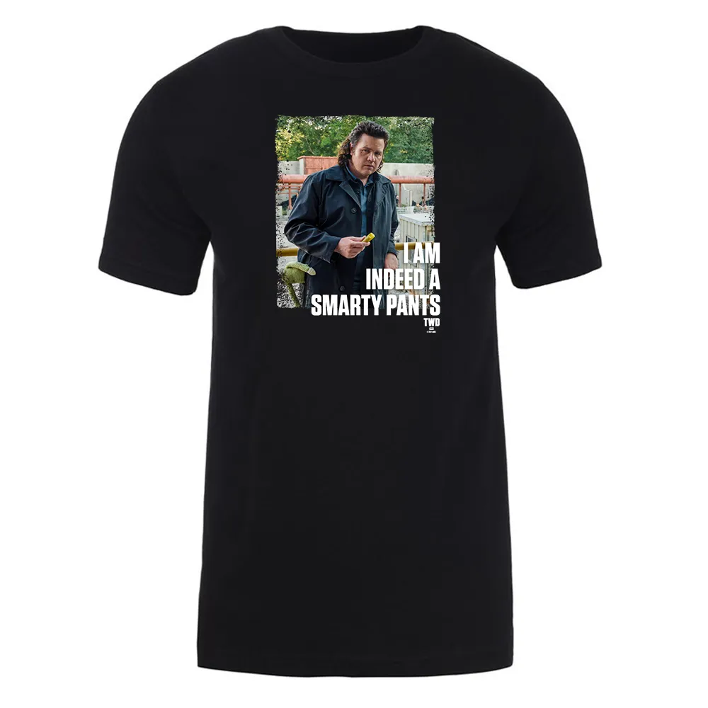 The Walking Dead Eugene Smarty Pants Adult Short Sleeve T-Shirt