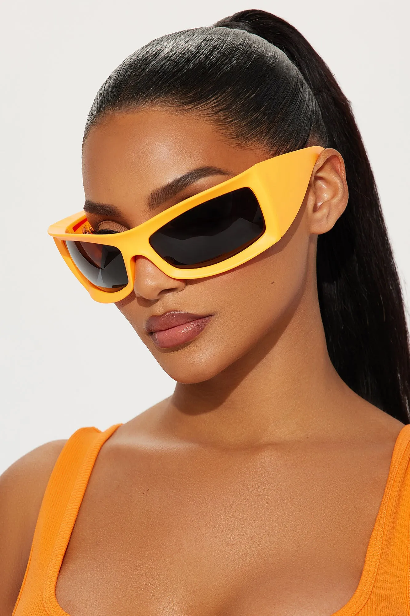 Then You Gave Me That Look Sunglasses - Orange