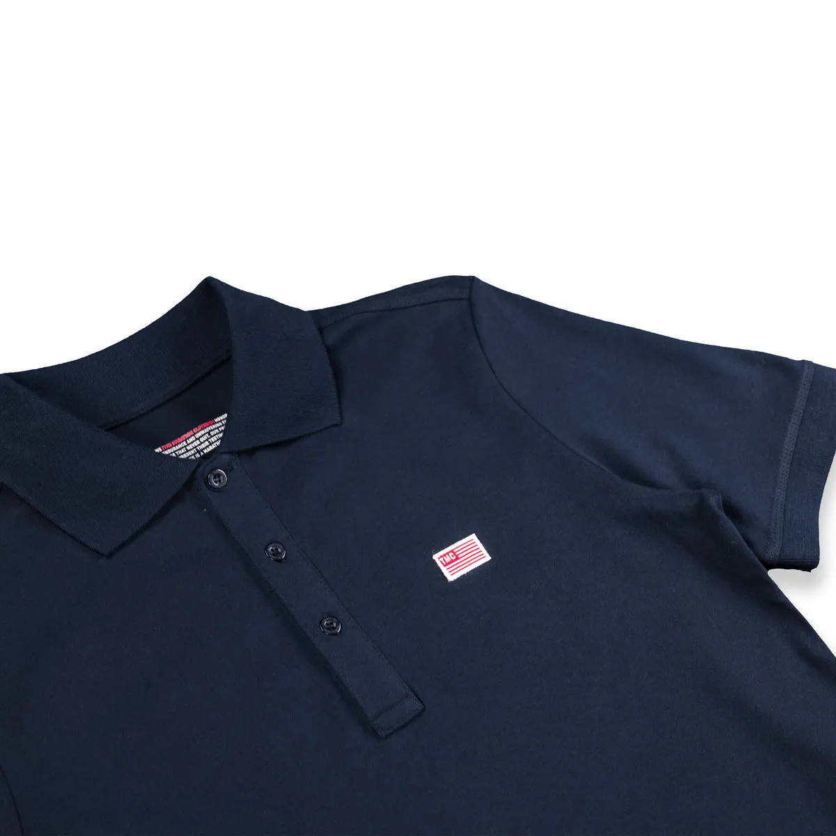 TMC Flag (1 inch) Polo - Navy