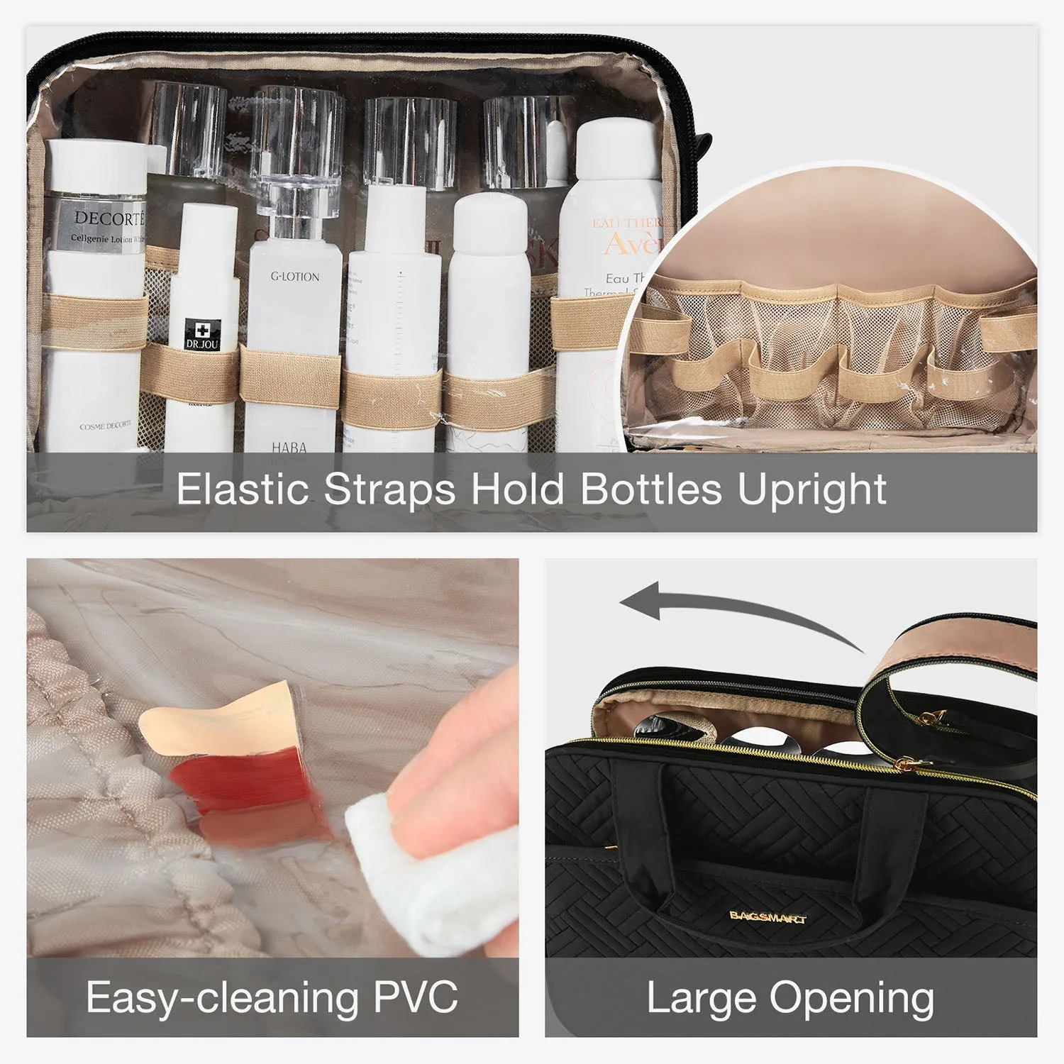 Travel Water-resistant Makeup Organizer Bag