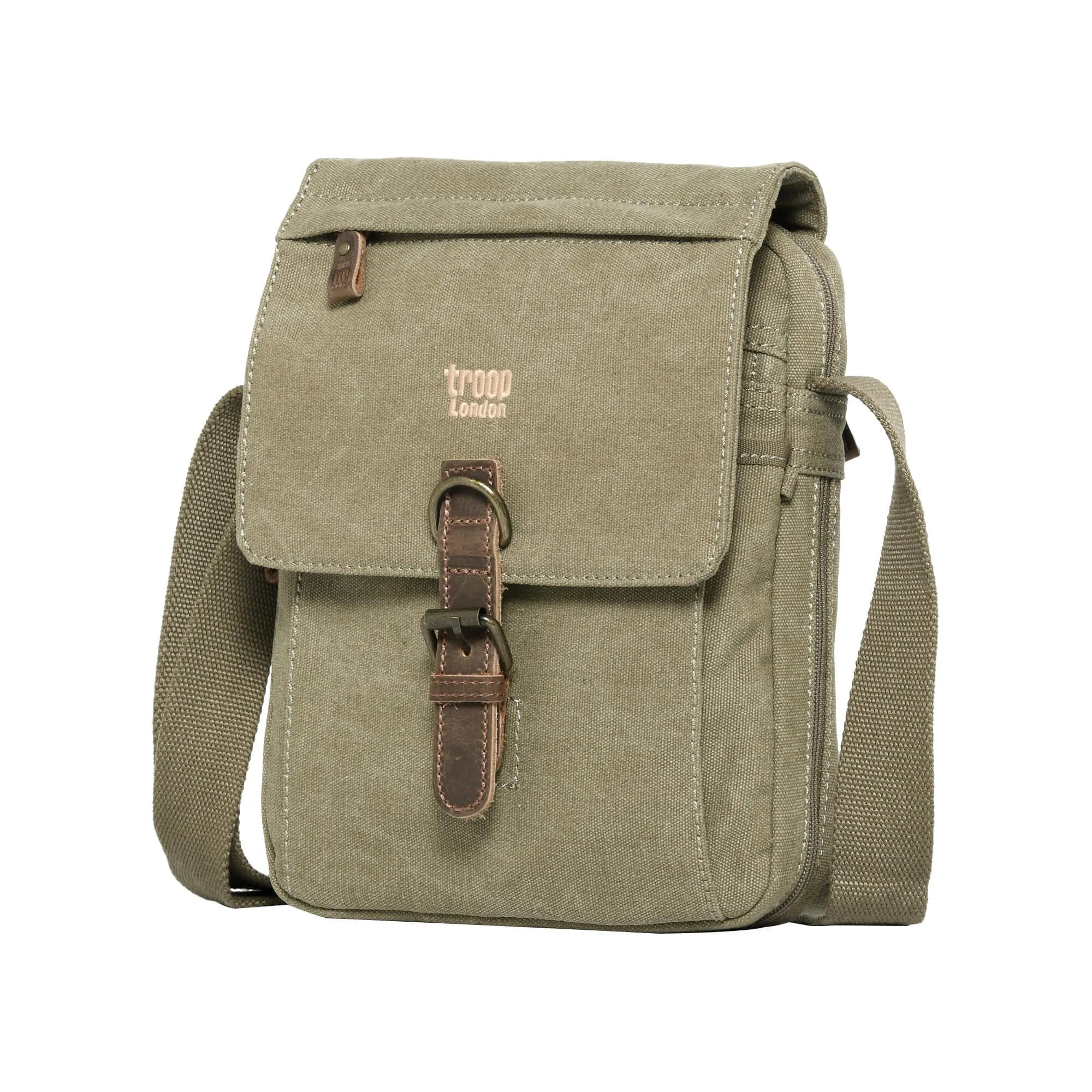 TRP0211 Troop London Classic Canvas Across Body Bag