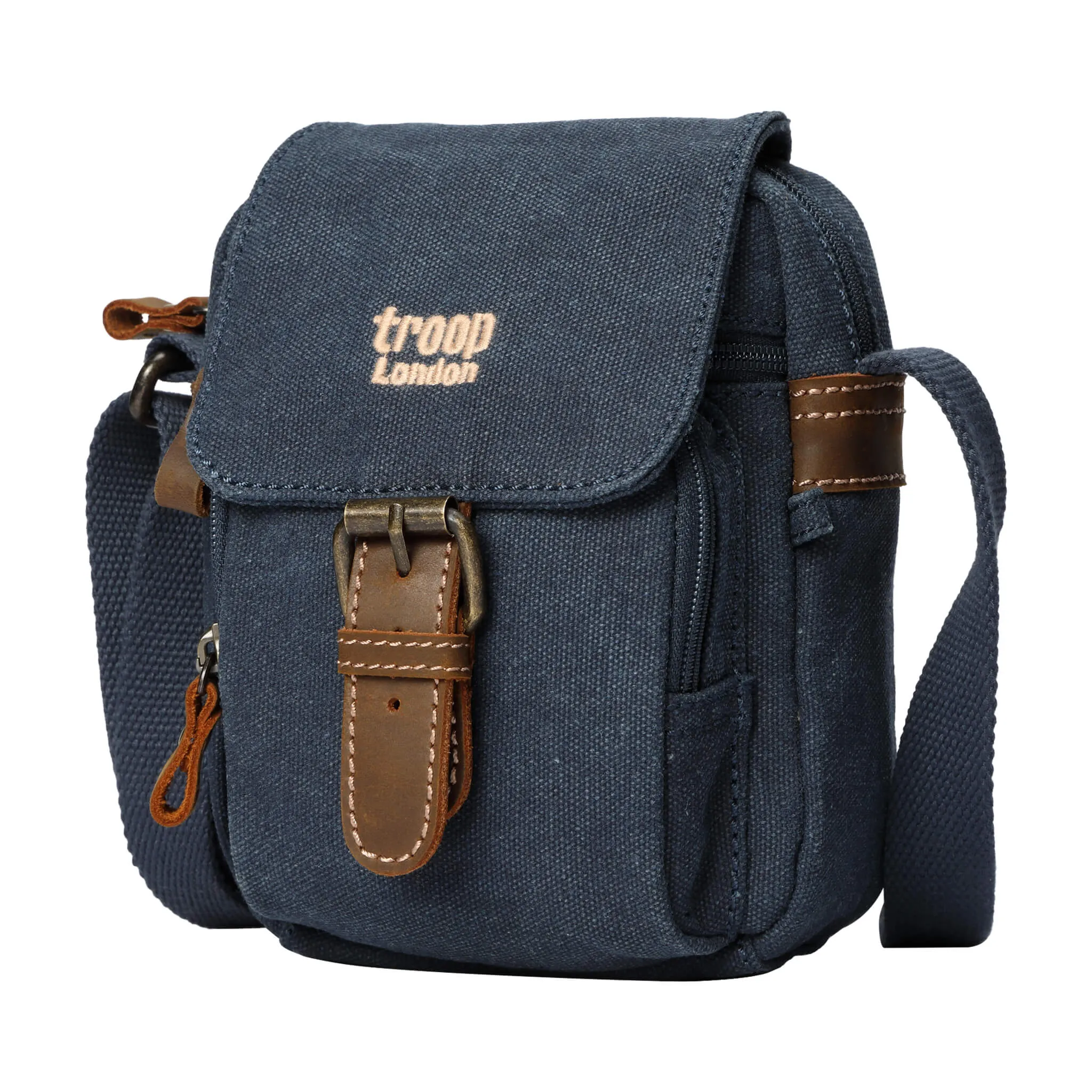 TRP0213 Troop London Classic Canvas Across Body Bag