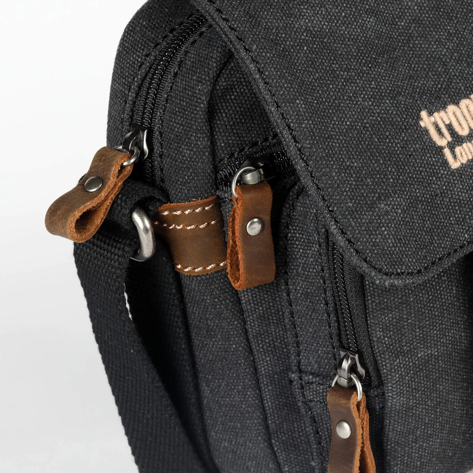 TRP0213 Troop London Classic Canvas Across Body Bag