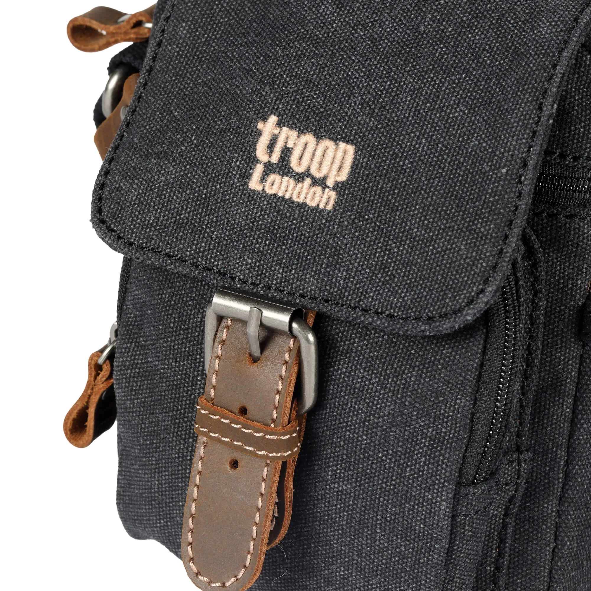 TRP0213 Troop London Classic Canvas Across Body Bag