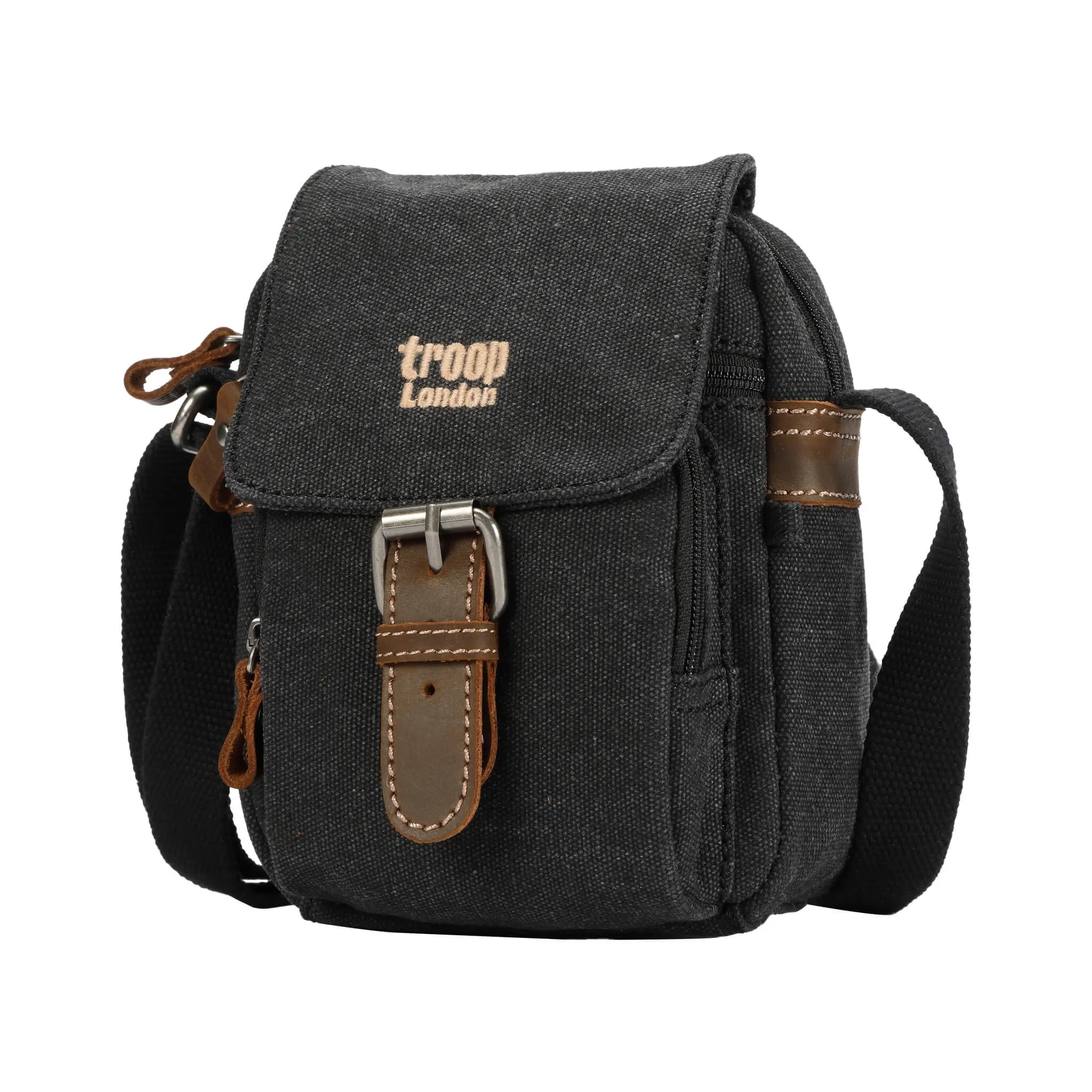 TRP0213 Troop London Classic Canvas Across Body Bag