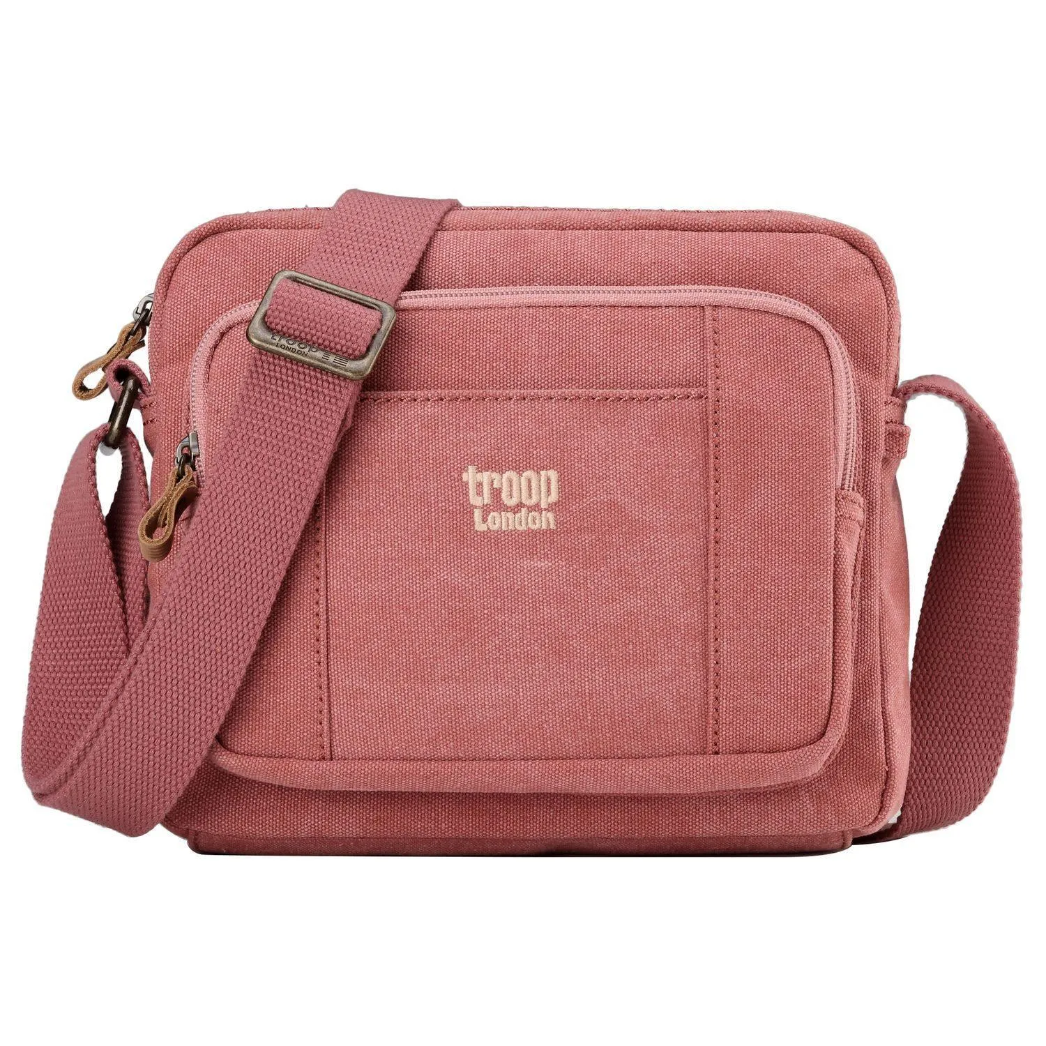 TRP0235 Troop London Classic Canvas Across Body Bag