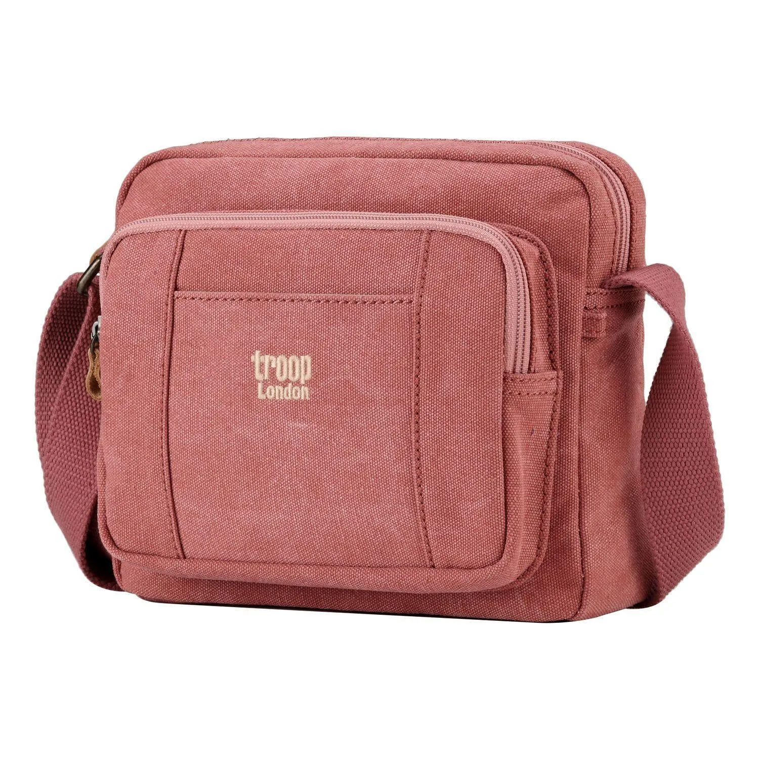 TRP0235 Troop London Classic Canvas Across Body Bag