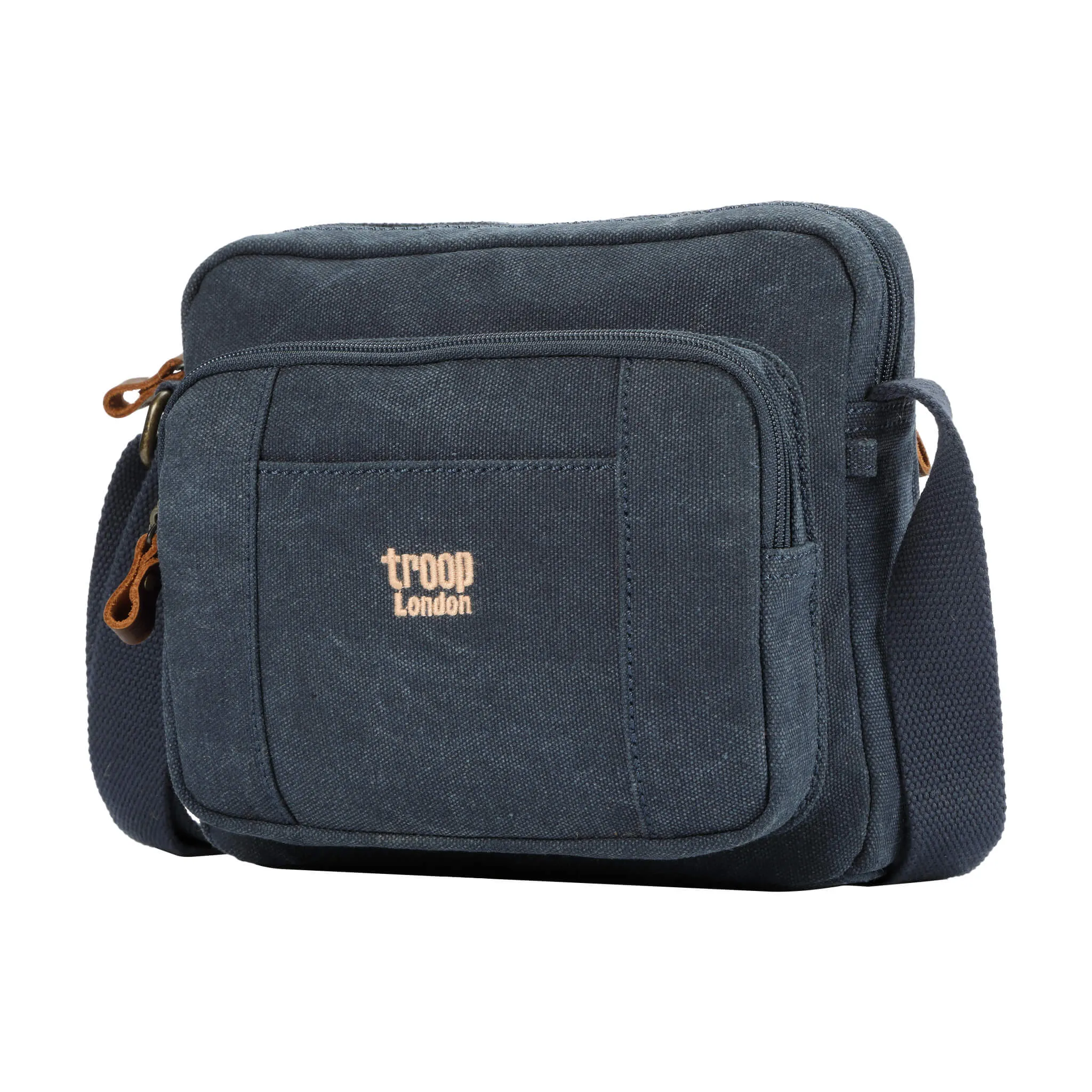 TRP0235 Troop London Classic Canvas Across Body Bag