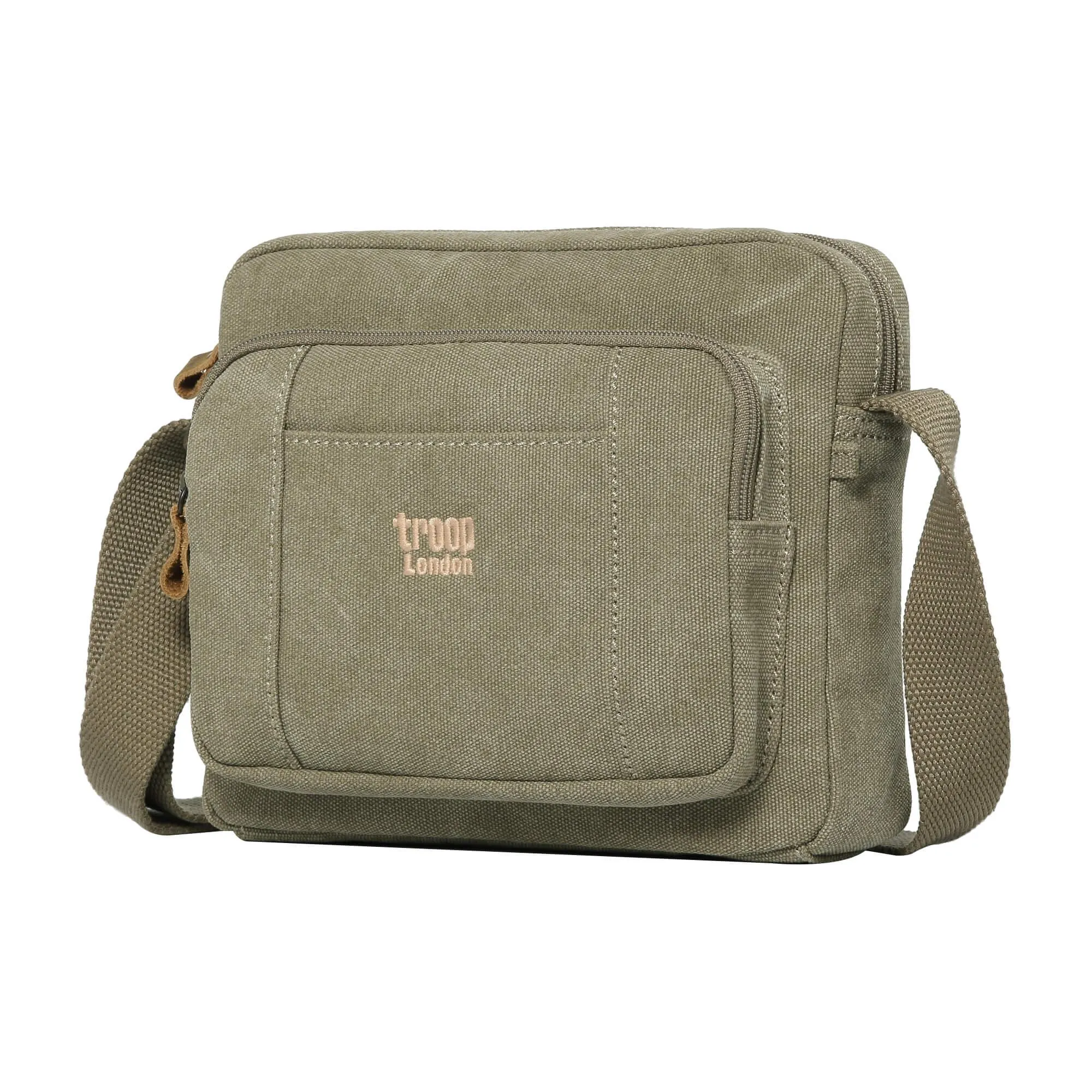 TRP0235 Troop London Classic Canvas Across Body Bag