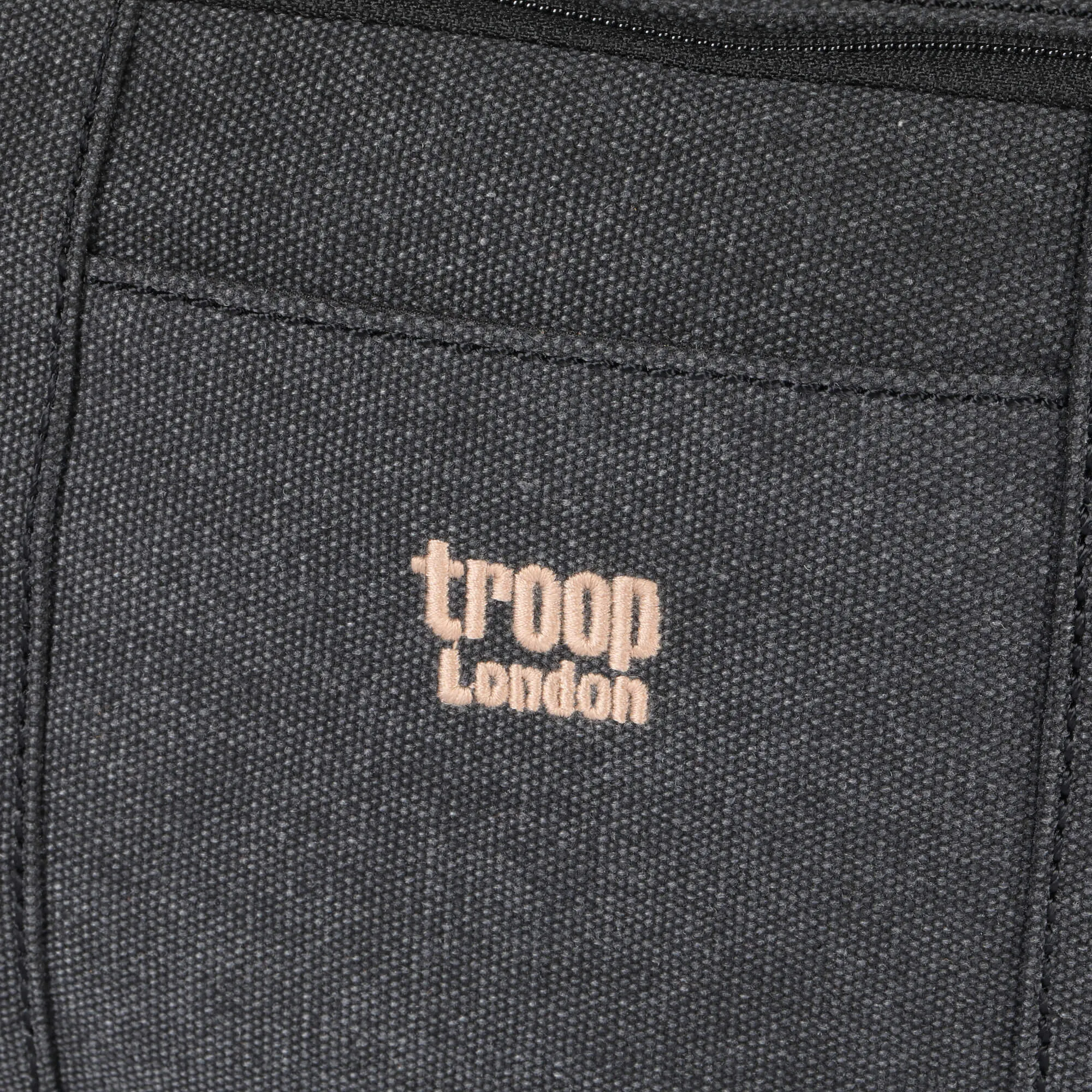 TRP0235 Troop London Classic Canvas Across Body Bag